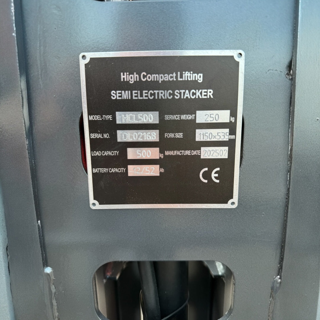 HIGH COMPACT LIFTING - H.C.L 500 - ELEKTRISCHE MEENEEMSTAPELAAR